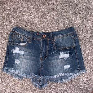 Dollhouse denim shorts
